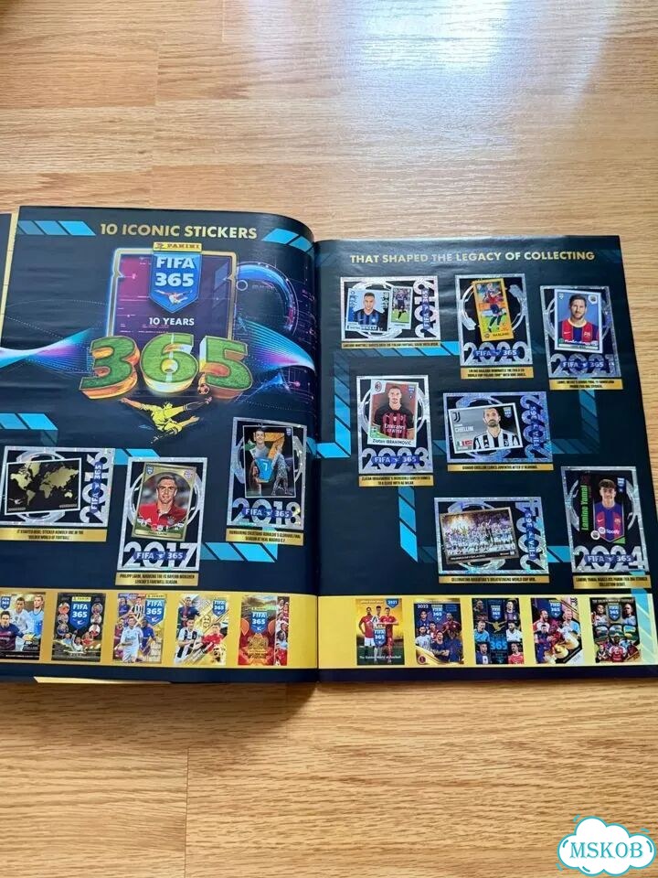 Полностью собранный альбом Panini FIFA 365 2025 фото 6