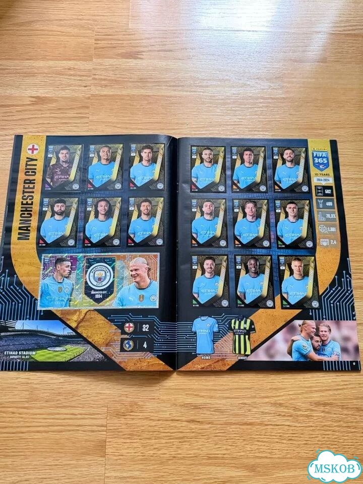Полностью собранный альбом Panini FIFA 365 2025 фото 7