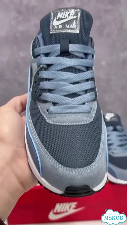 Кроссовки Nike Air Max 90 голубые 41-45 EU фото 1