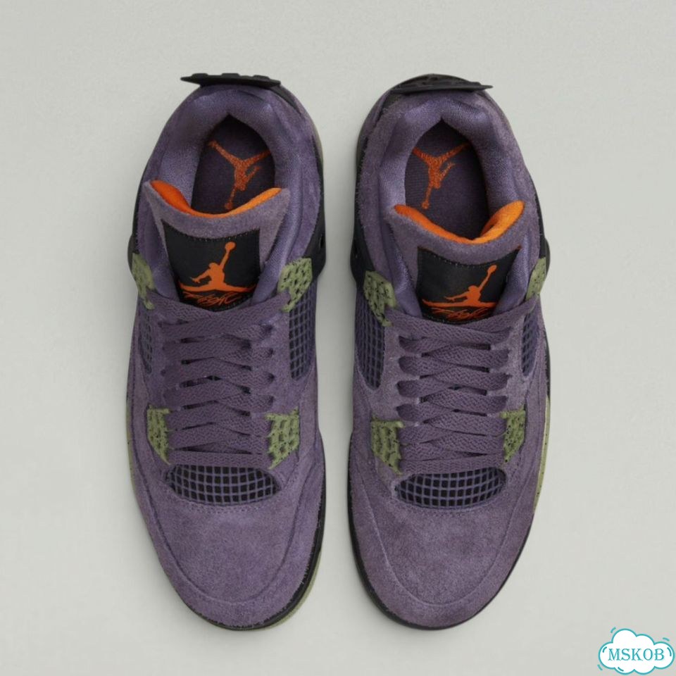 Air Jordan 4 Canyon Purple фото 5