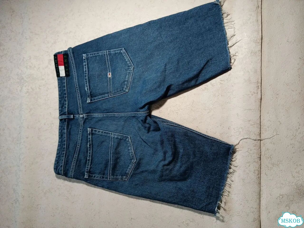 Джинсовые шорты tommy hilfiger оригинал фото 5