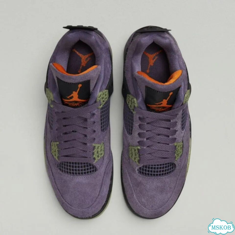 Air Jordan 4 Canyon Purple фото 5