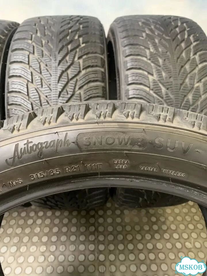 Ikon Tyres Autograph Snow 3 SUV 275/40 R21 и 315/35 R21 111T фото 6