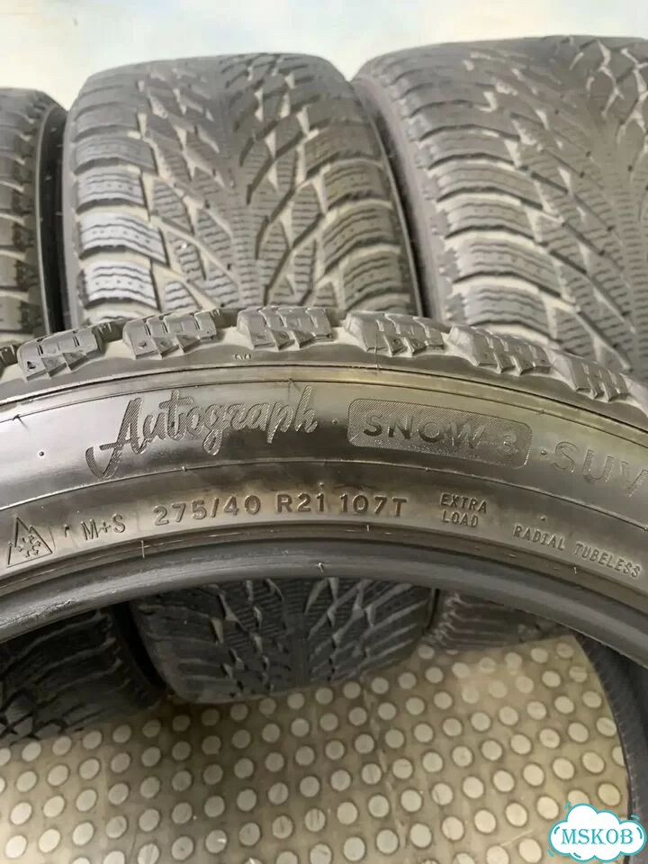 Ikon Tyres Autograph Snow 3 SUV 275/40 R21 и 315/35 R21 111T фото 7