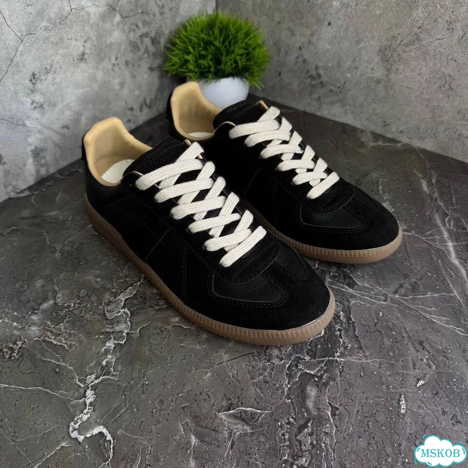 Кеды Maison margiela replica black фото 1
