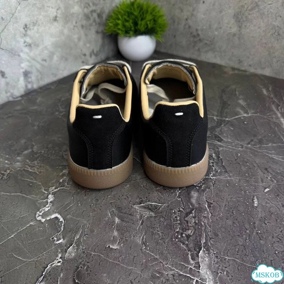 Кеды Maison margiela replica black фото 10