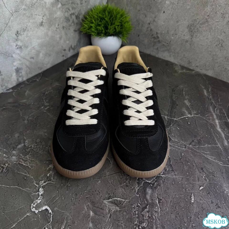Кеды Maison margiela replica black фото 7