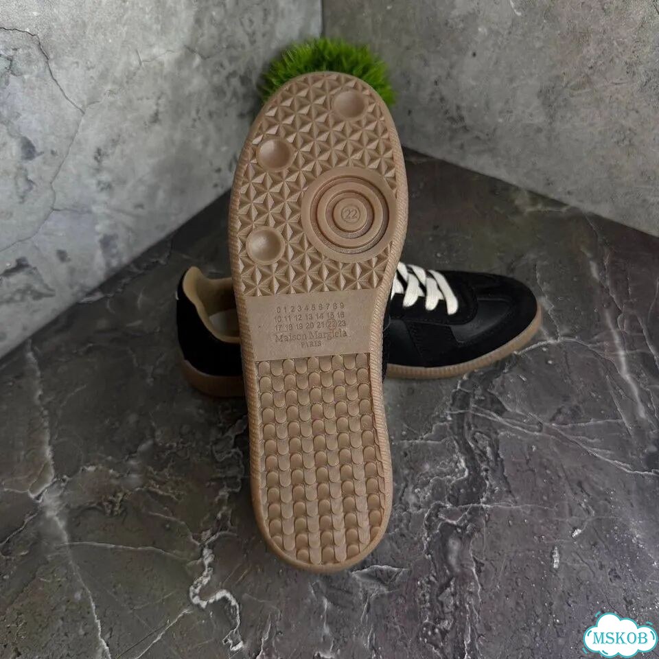 Кеды Maison margiela replica black фото 8