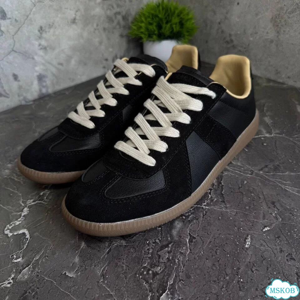 Кеды Maison margiela replica black фото 9