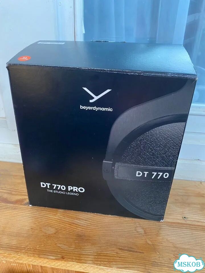 Наушники beyerdynamic dt 770 pro 32 ohm фото 3