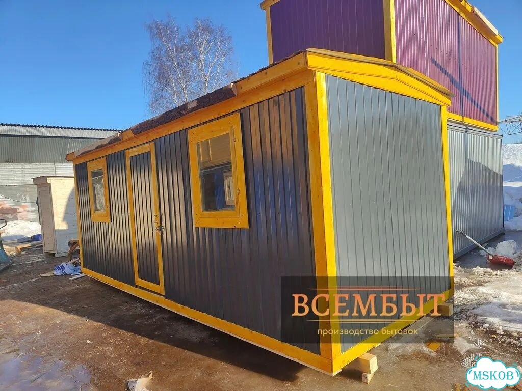Купить бытовку если участок готов быстро фото 9