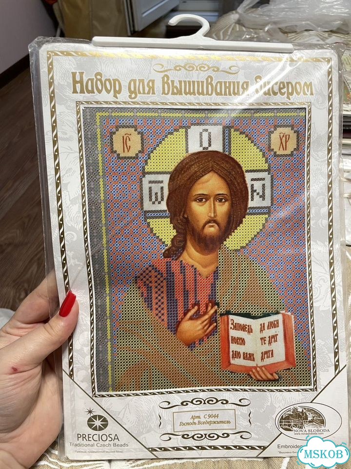 Набор для вышивания биссером иконы фото 2
