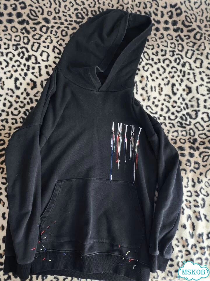 Худи amiri drip фото 1
