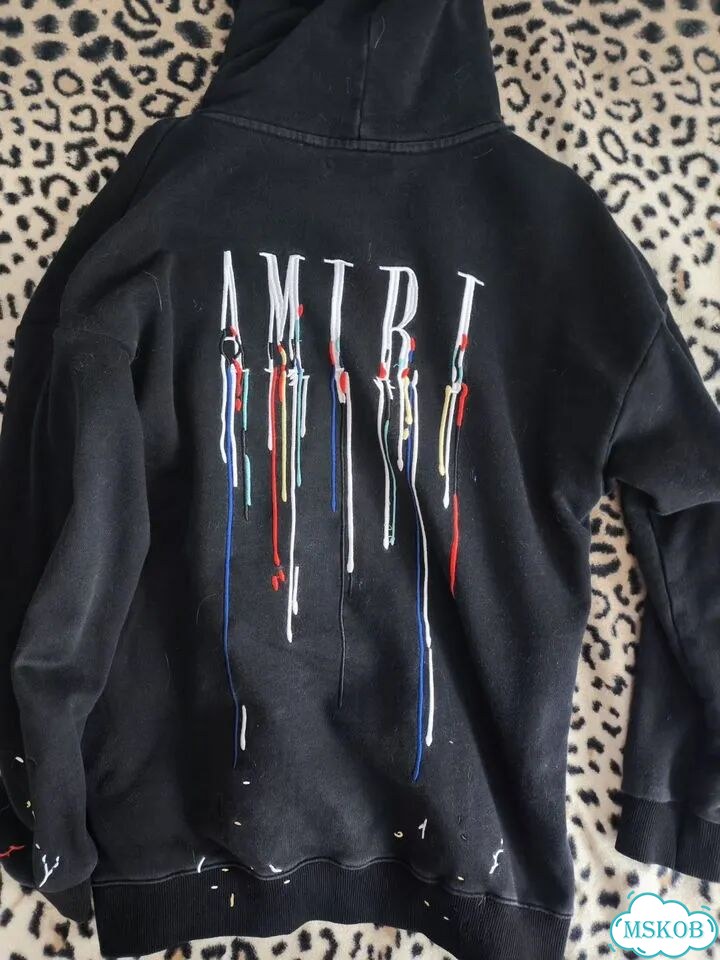 Худи amiri drip фото 2