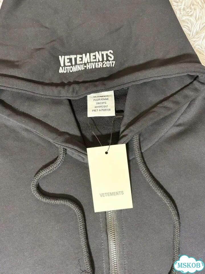 Зип худи vetements фото 5