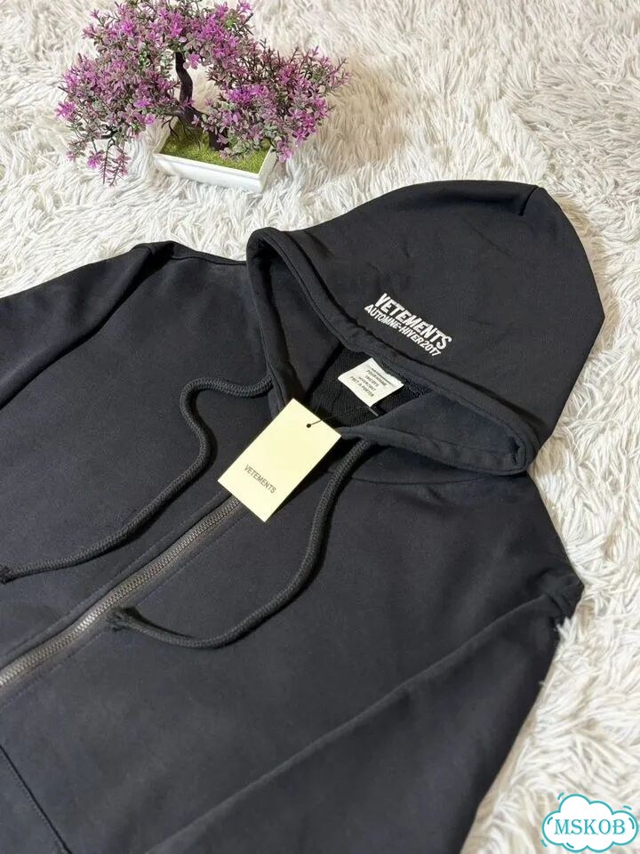 Зип худи vetements фото 6