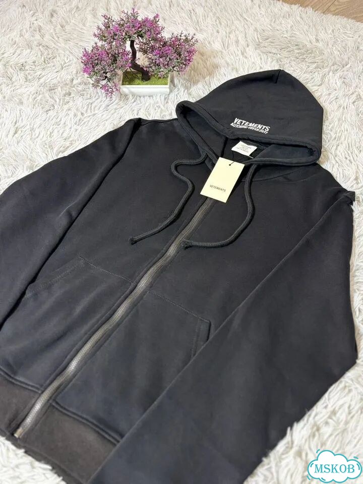Зип худи vetements фото 7