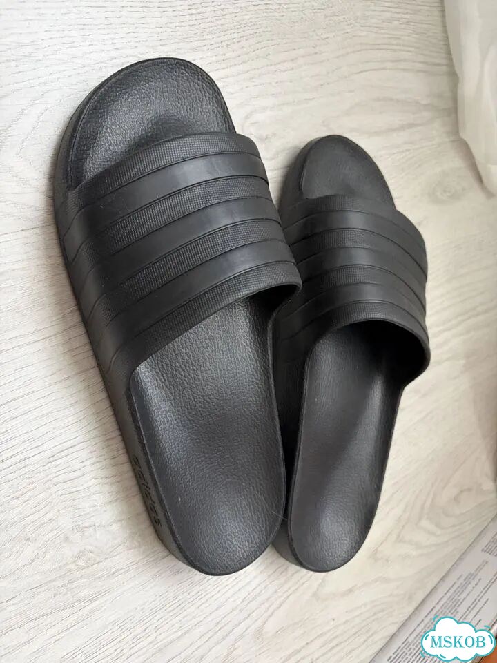 Шлепки мужские adidas фото 1