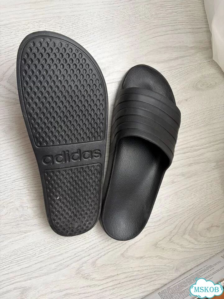 Шлепки мужские adidas фото 3