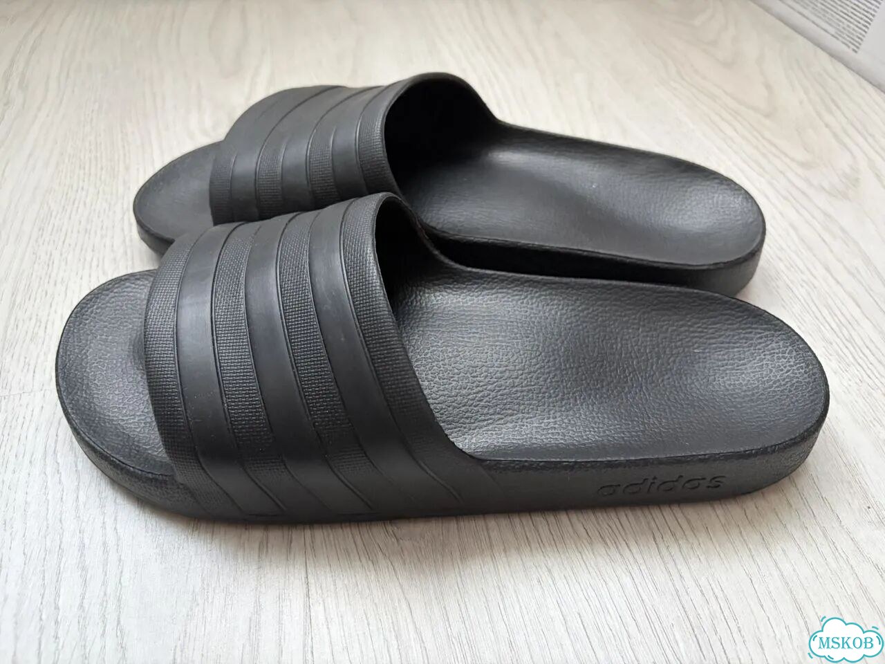 Шлепки мужские adidas фото 6