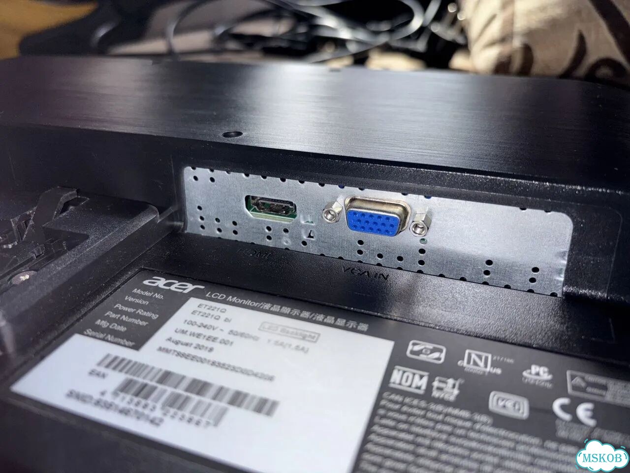 Монитор Acer ET221Q 21.5 фото 2