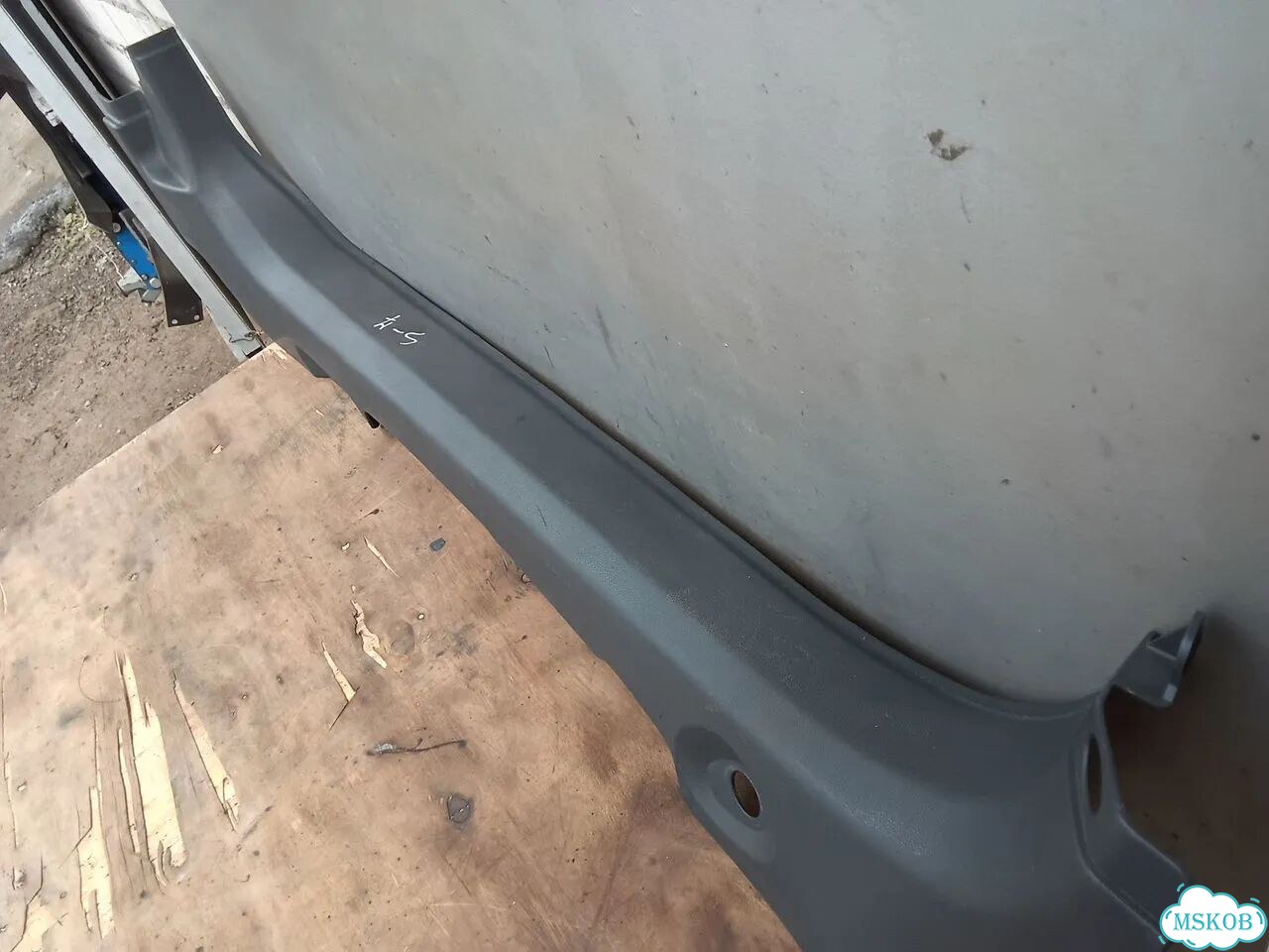 Накладка порога R внутренняя Opel Astra H Twintop фото 4