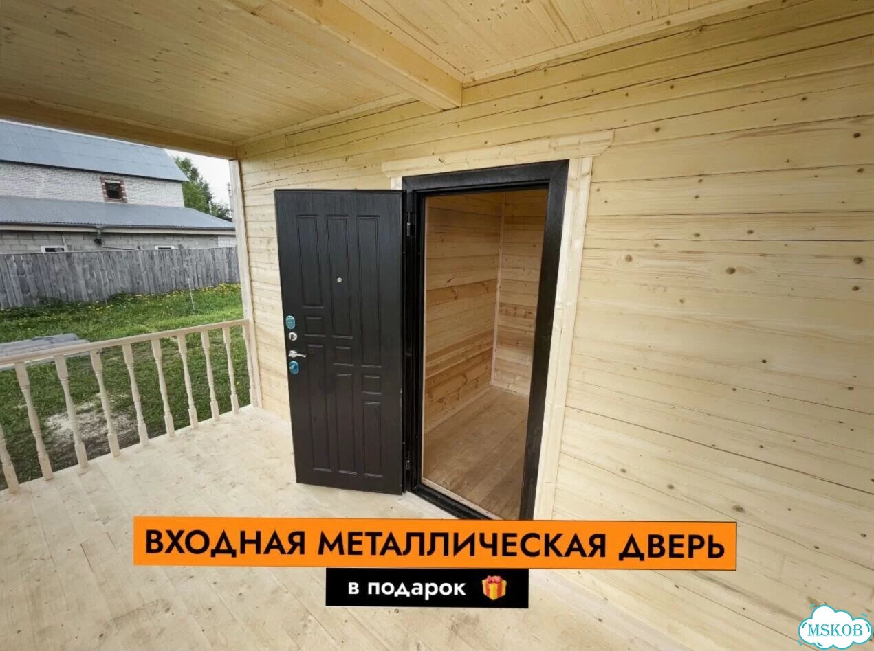 Классчиеская брусовая баня фото 8