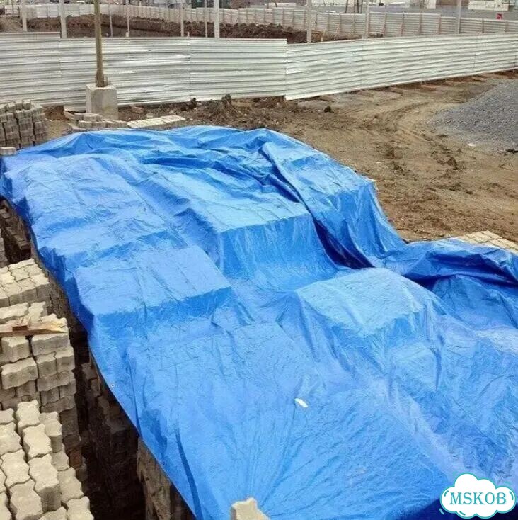 Тарпаулиновый тент 120 гр/м2 фото 4