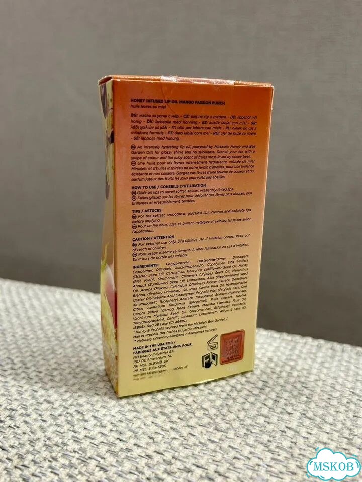 Масло для губ Gisou Honey lip oil фото 2