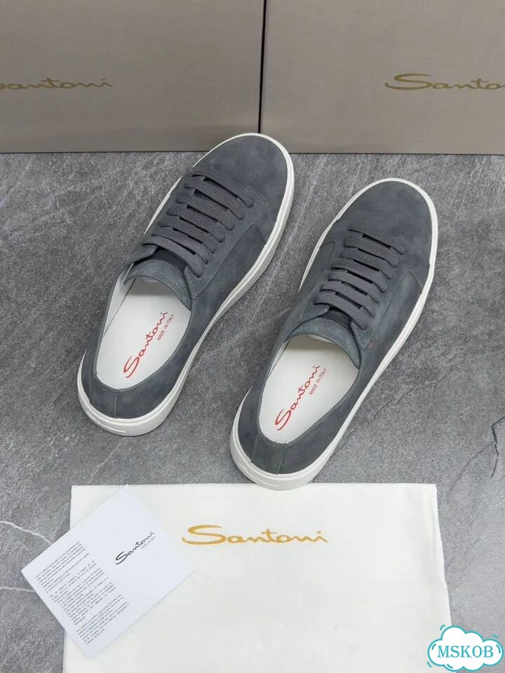 Кеды мужские Santoni фото 4
