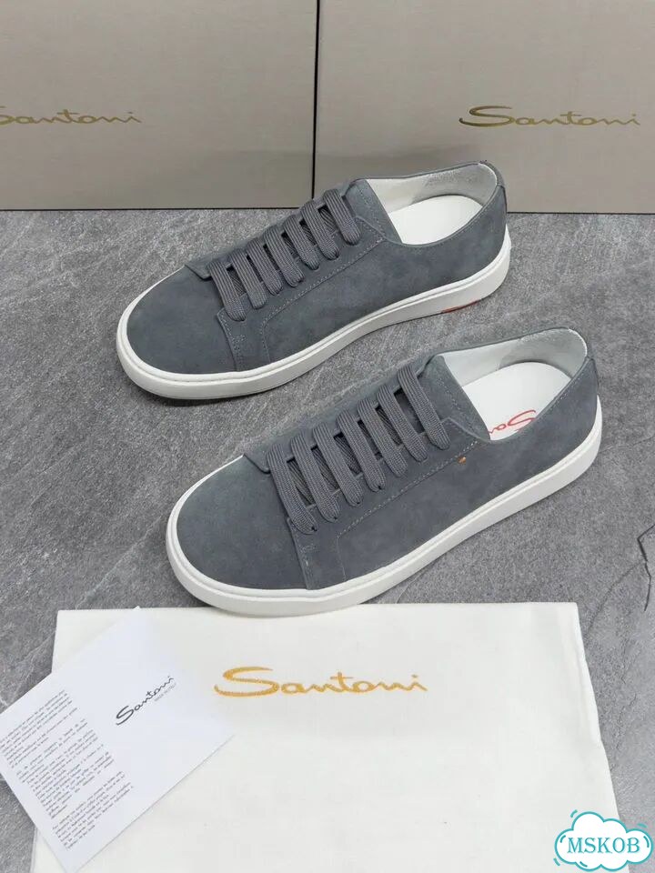 Кеды мужские Santoni фото 5