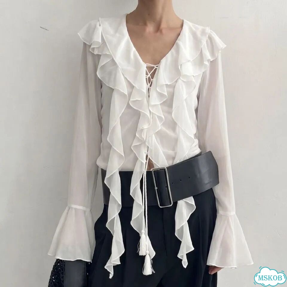 Блузка женская model off duty type фото 1