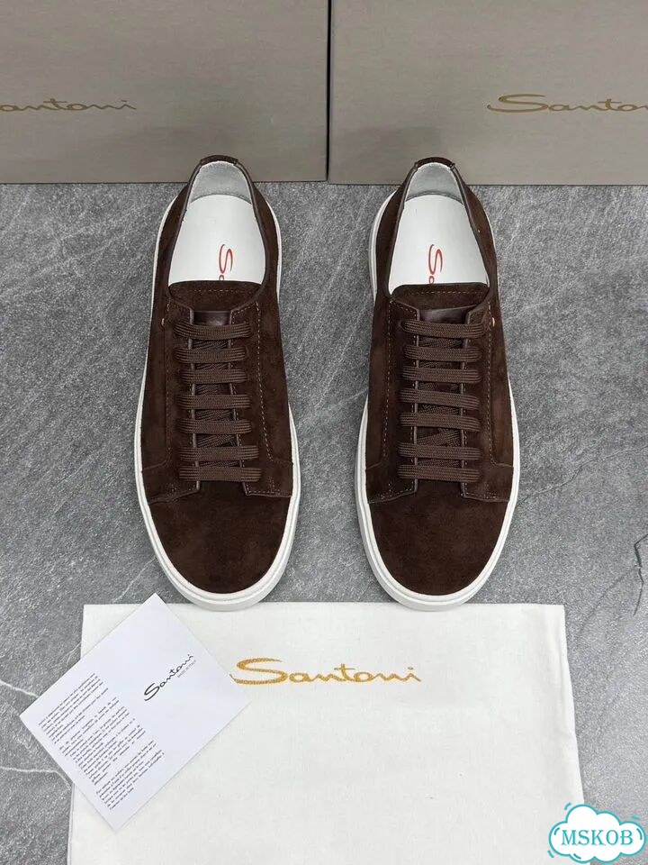 Кеды мужские Santoni фото 4