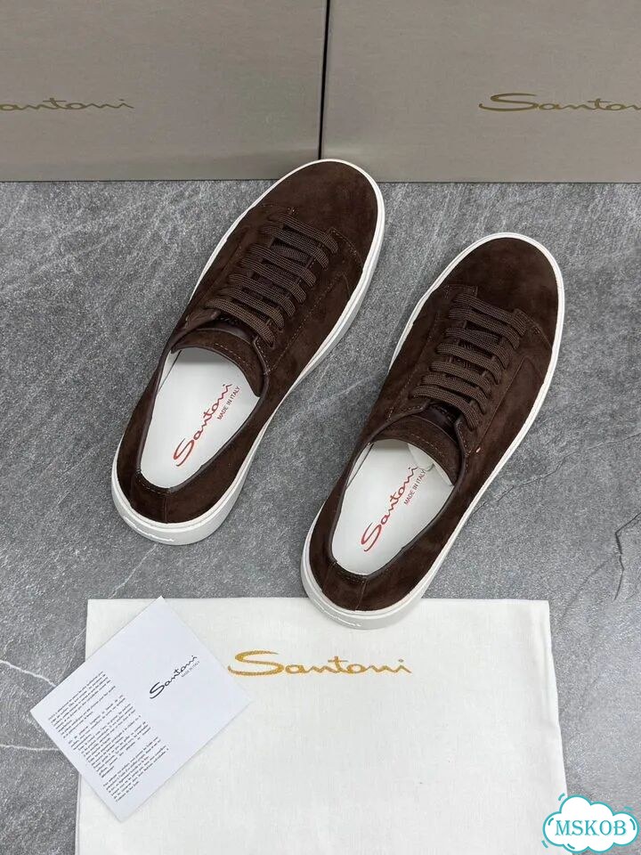 Кеды мужские Santoni фото 5