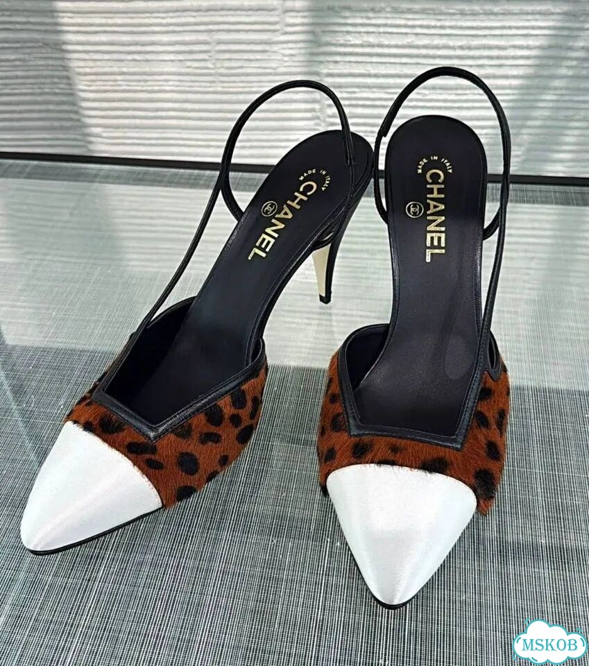 Туфли слингбэки chanel премиум фото 1