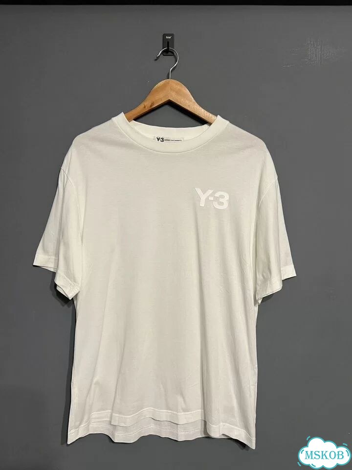 Футболка adidas y3 white оригинал фото 1