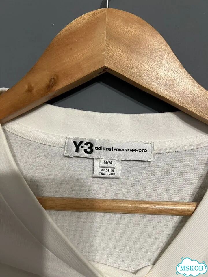Футболка adidas y3 white оригинал фото 3