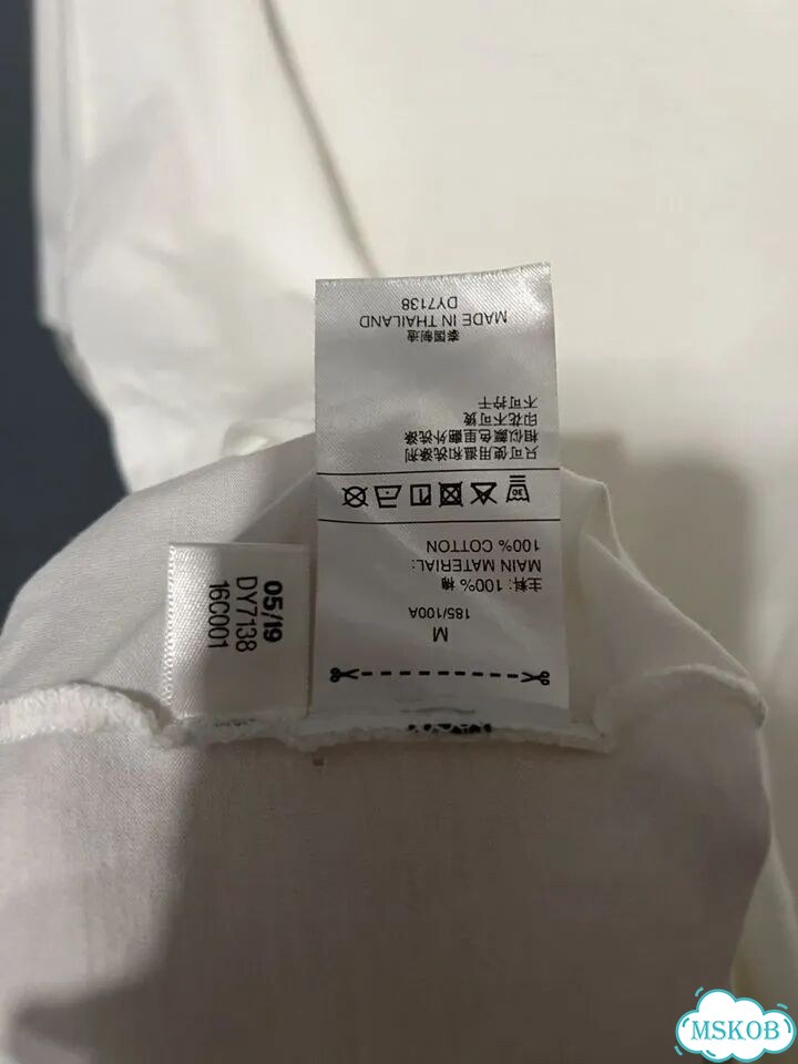 Футболка adidas y3 white оригинал фото 5