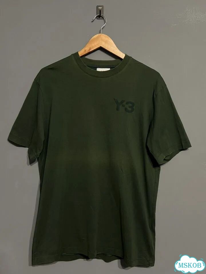 Футболка adidas y3 green оригинал фото 1