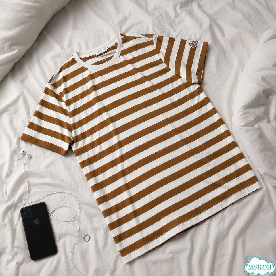 Футболка moncler в полоску фото 4