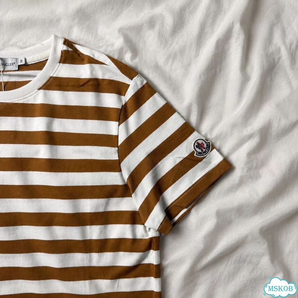 Футболка moncler в полоску фото 6