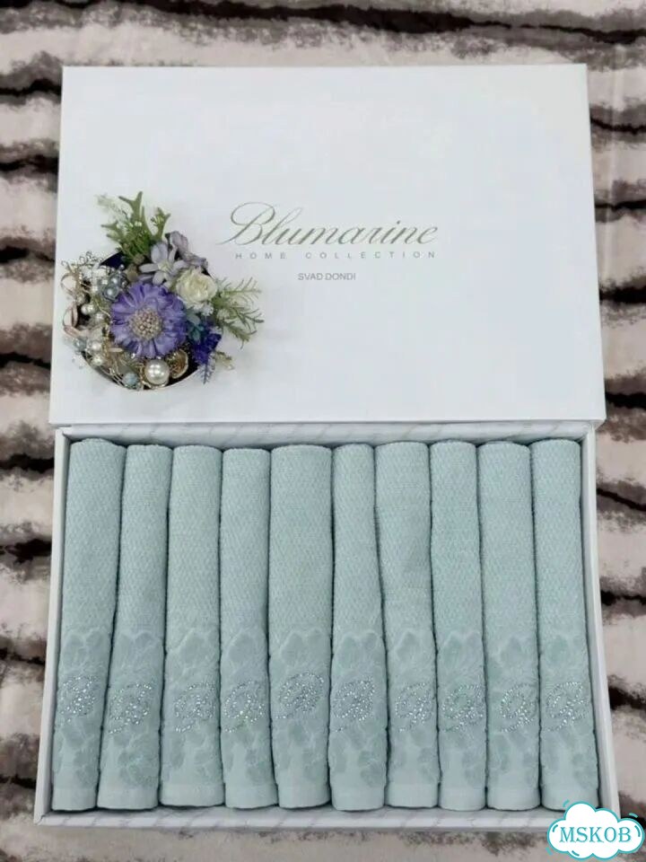Набор полотенец blumarine 33 см *33 см фото 1