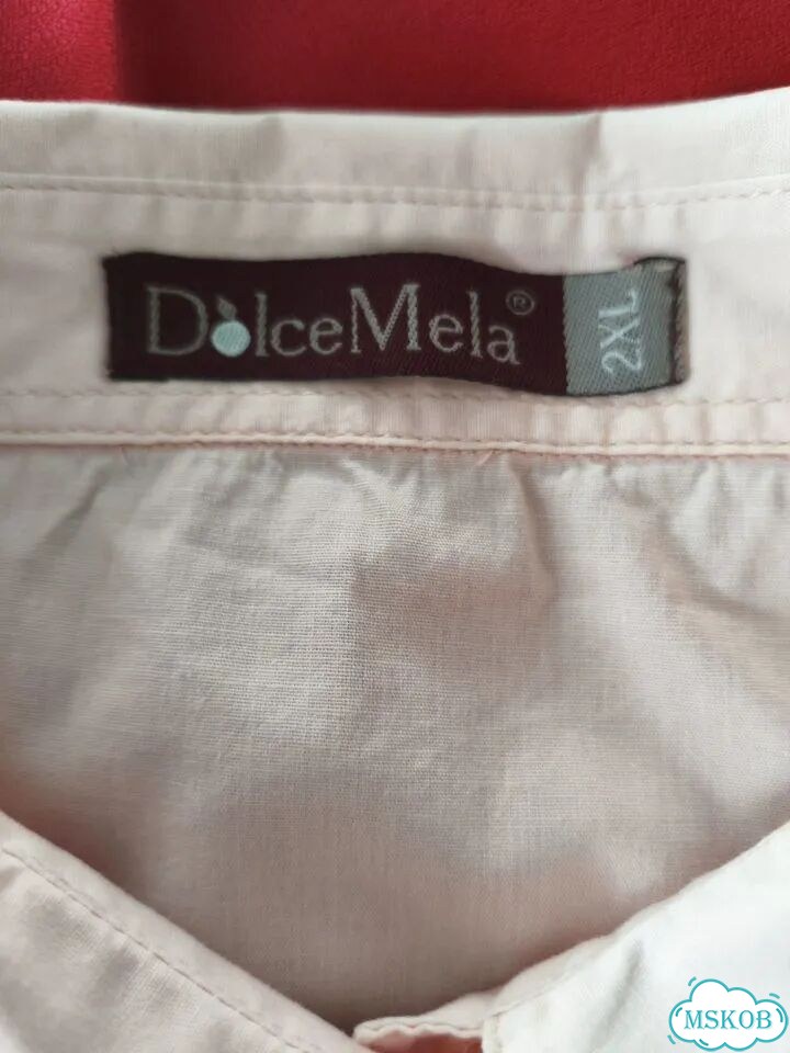 Блузка большой размер Dolce Mela рубашка фото 10