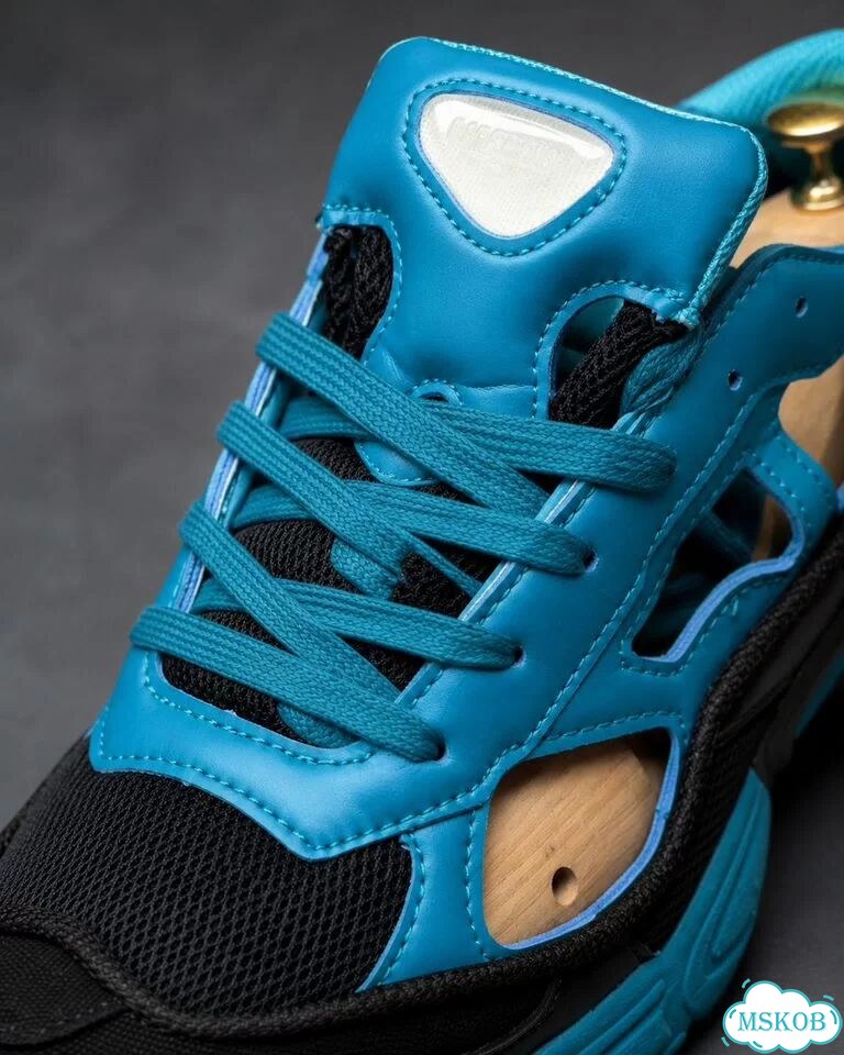Кроссовки adidas raf simons ozweego replicant blue фото 7