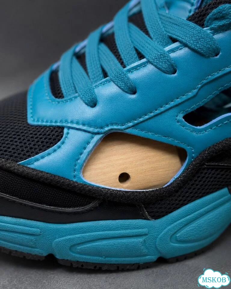 Кроссовки adidas raf simons ozweego replicant blue фото 6