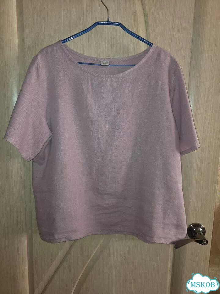Блузка лён AK linen фото 9
