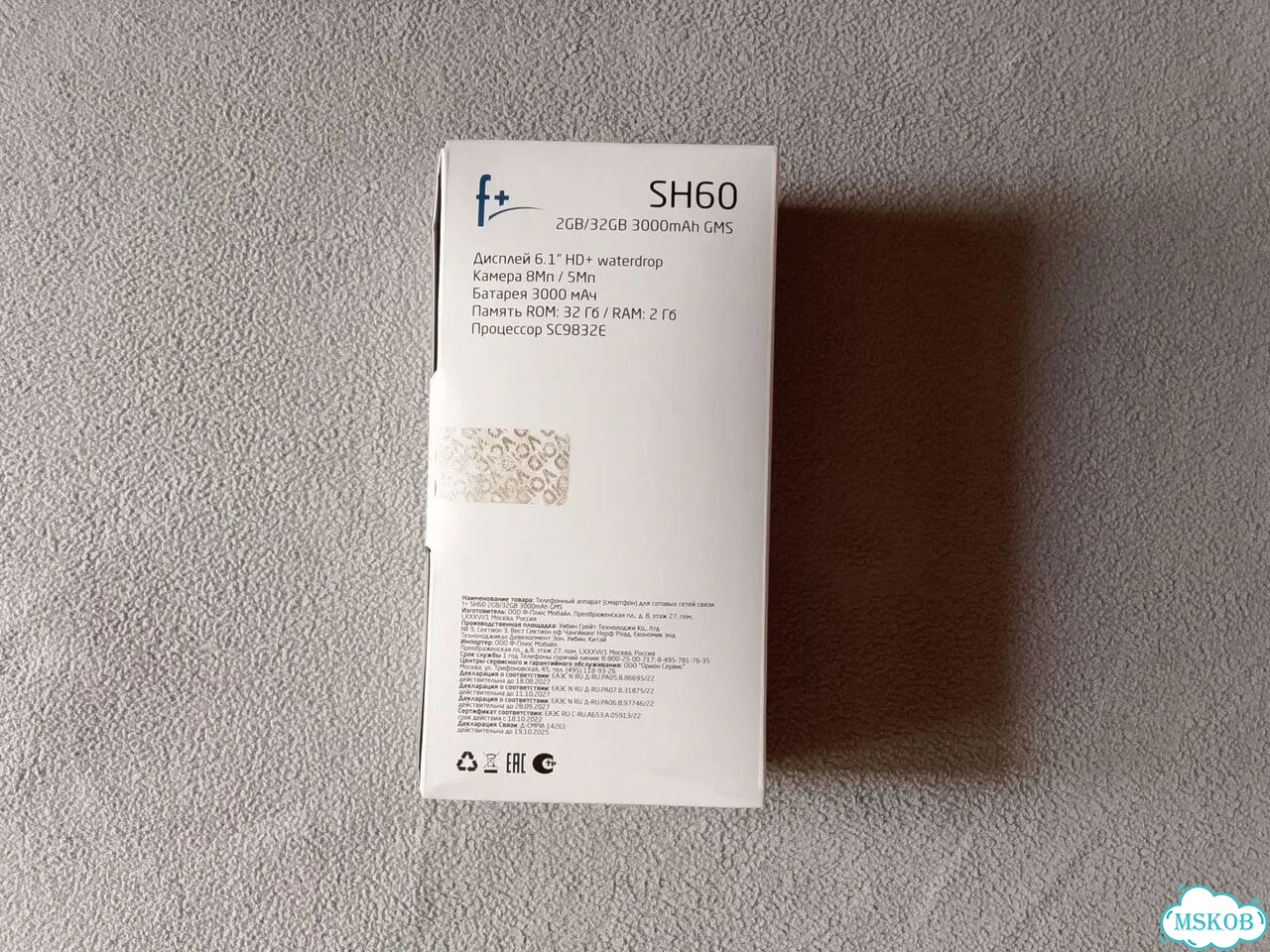 F+ SH60, 2/32 ГБ, 2 SIM фото 2