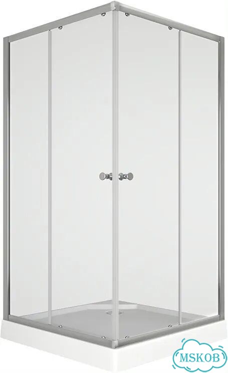 Душевой уголок Bauedge Stil Hit 100x100, с фото 1