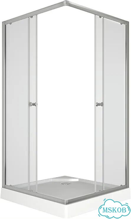 Душевой уголок Bauedge Stil Hit 100x100, с фото 7
