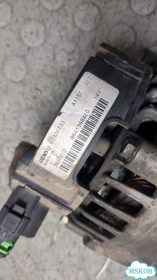 Генератор Peugeot 206 фото 4
